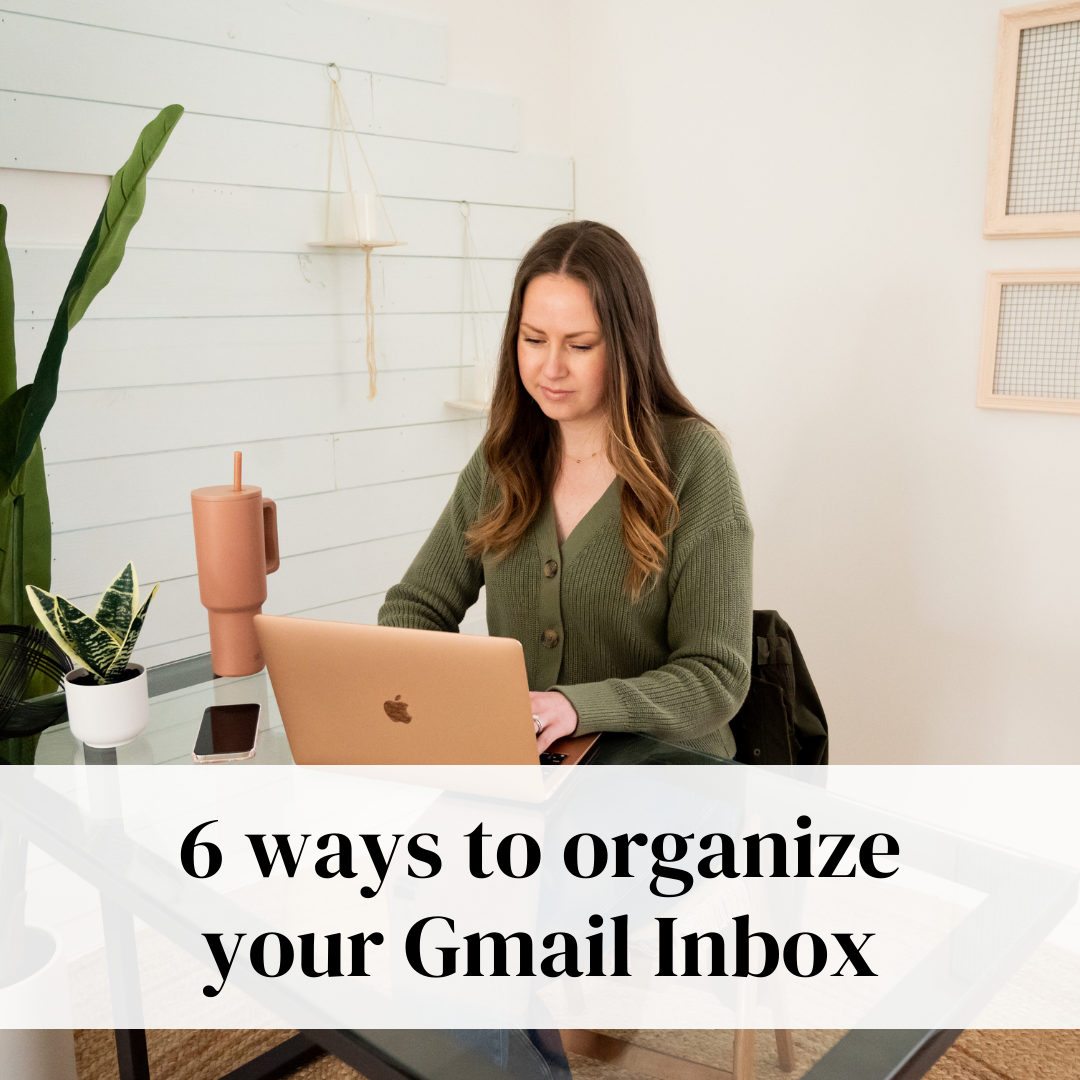 organize gmail inbox